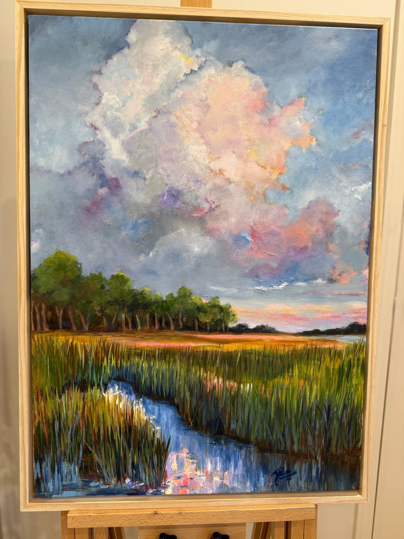 Time Spent With You by JoRene Bargiacchi, 21 1/2 x 29 1/2