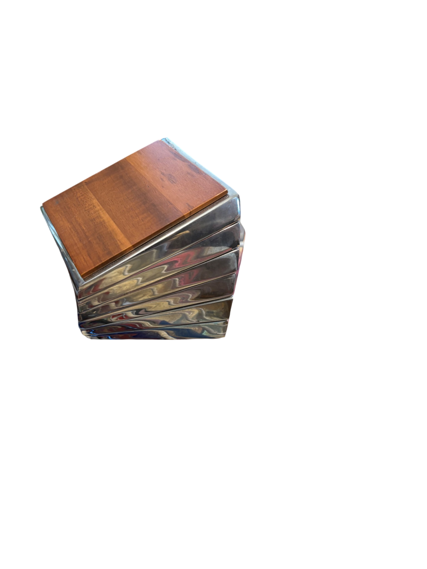 Coasters Object Silver and Brown