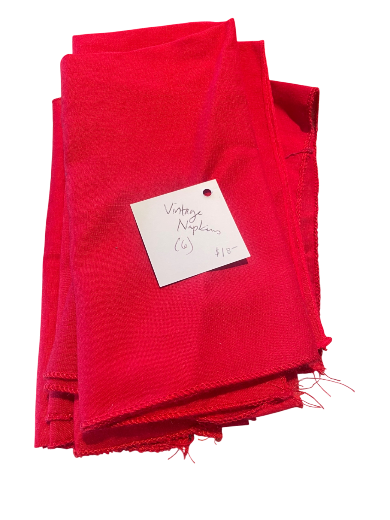 Textile Art Red