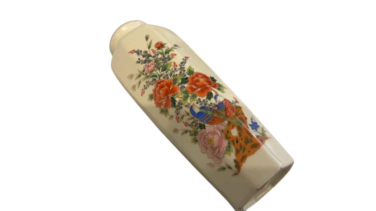 Vintage Floral Vase