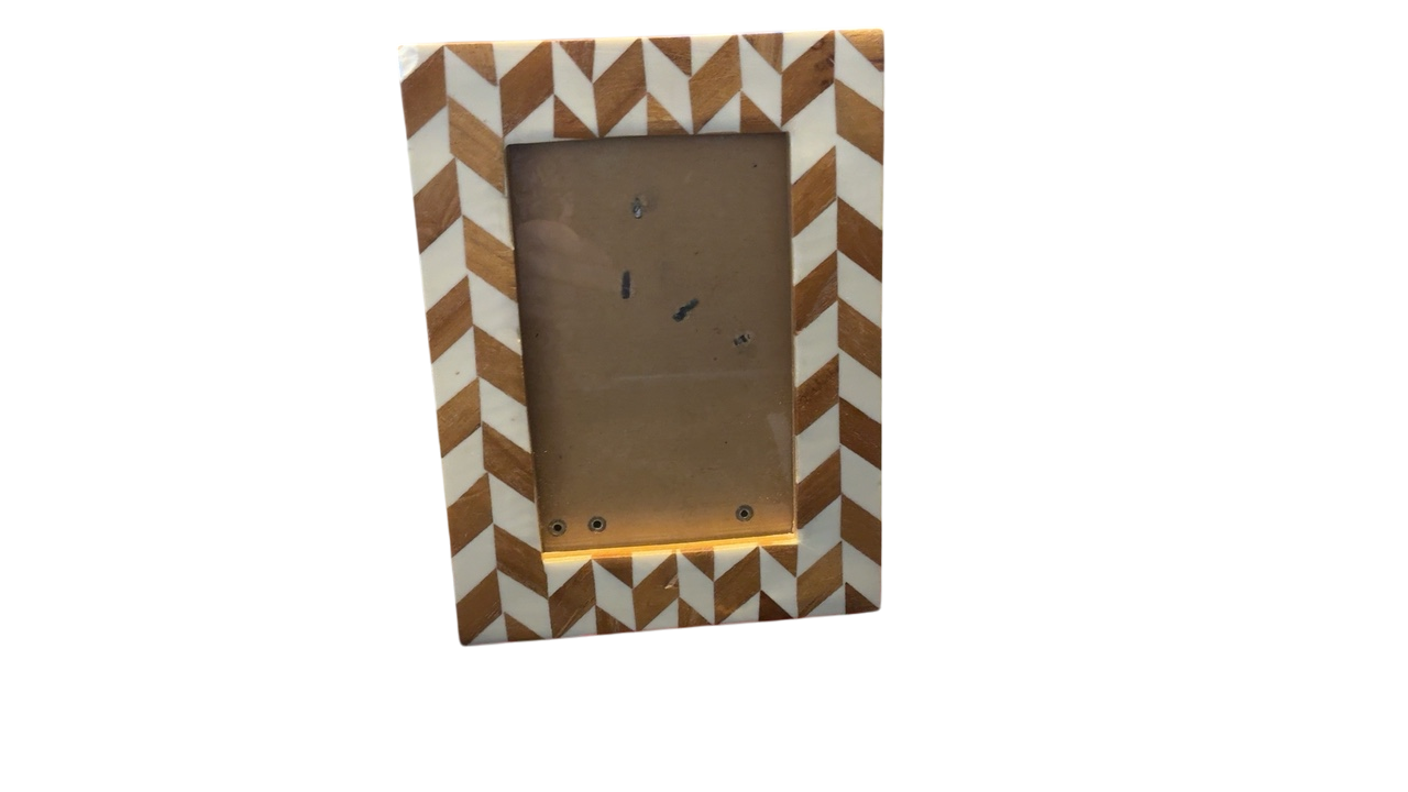 Chevron picture frame