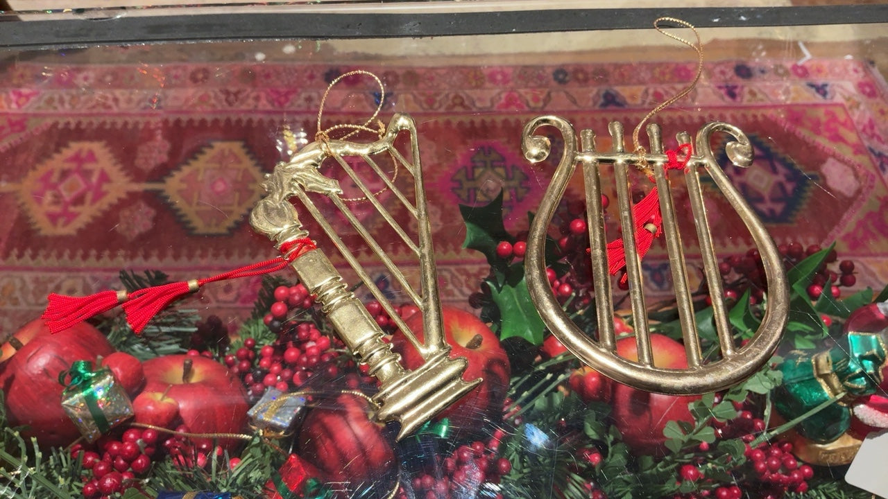 Brass Musical Ornament