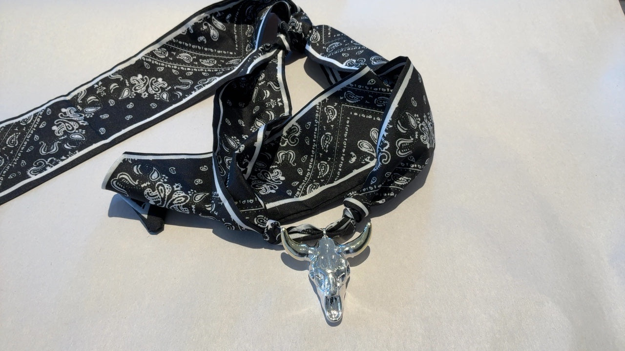 Longhorn Skull Necklace