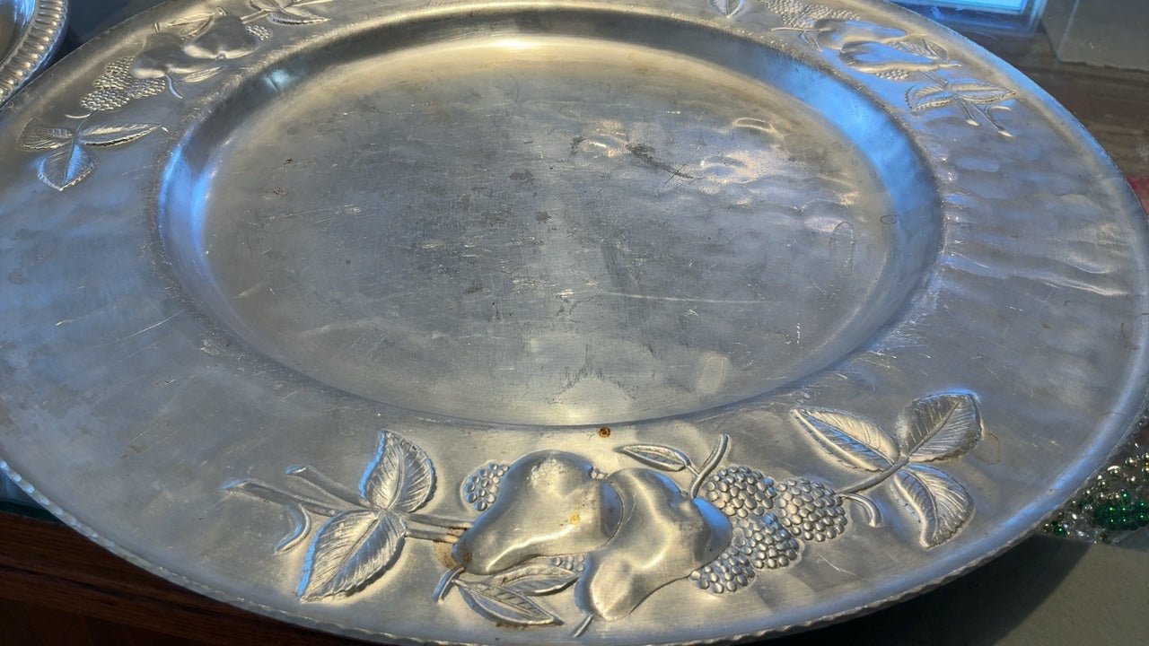 Pewter Pear Tray