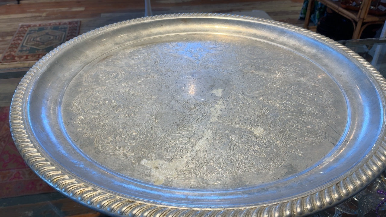 Pewter Platter