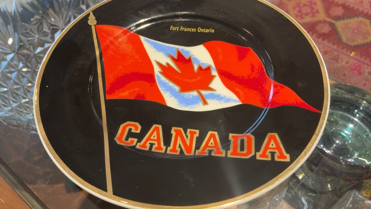 Black Canada Plate