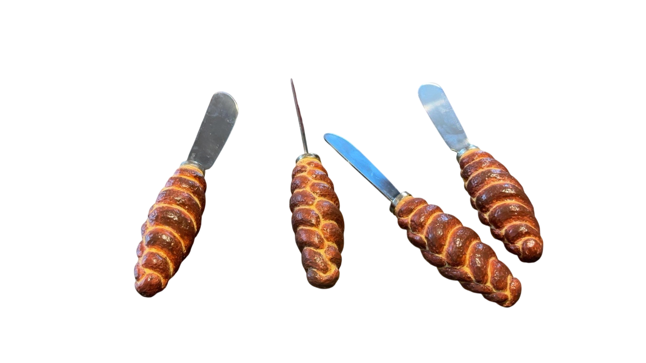 Challah Cheese knife 5 inches (set of 4)
