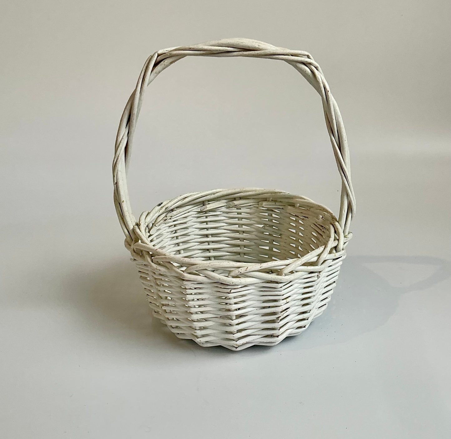 Small White Basket