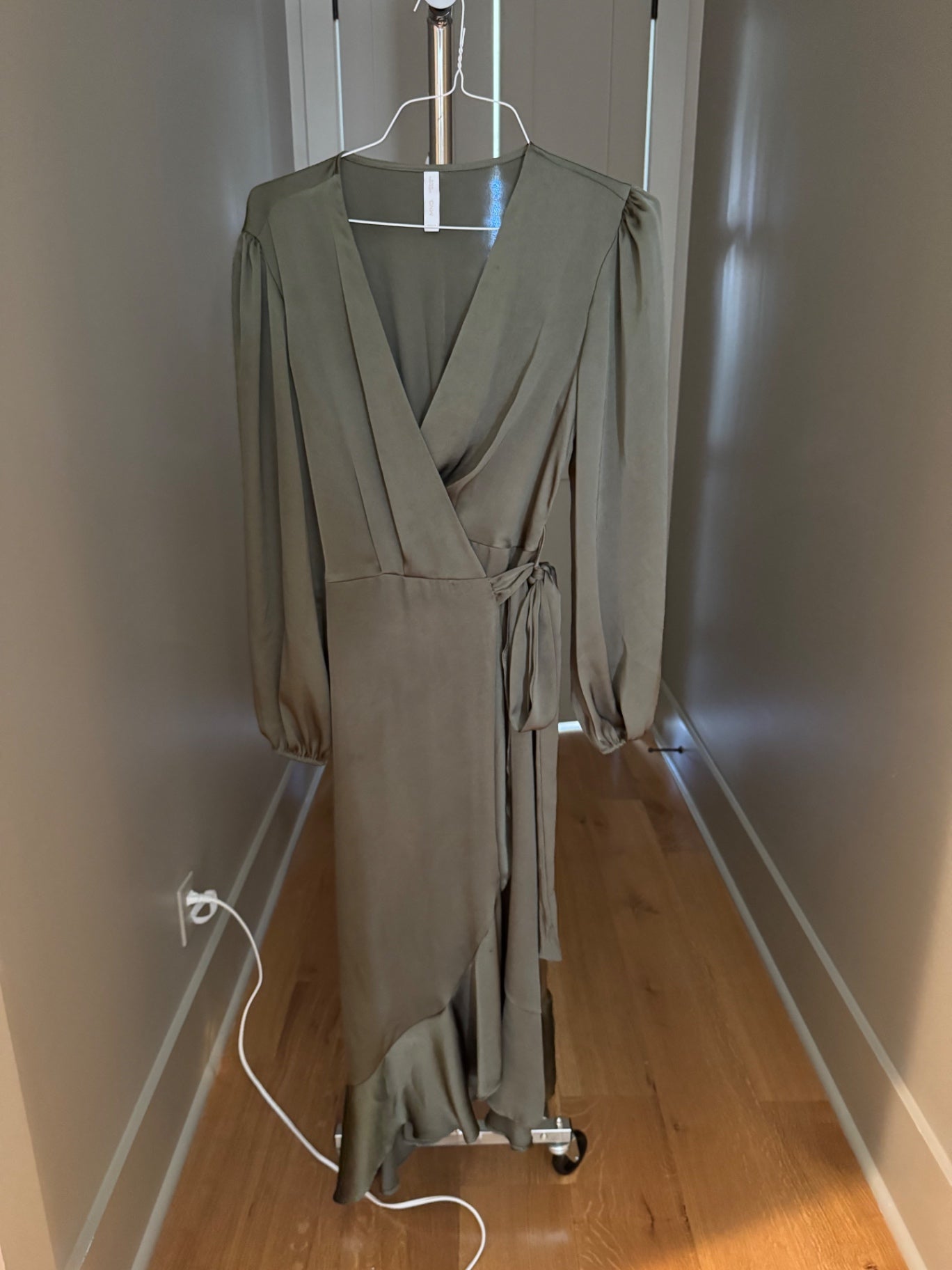 Lindsey Black Dress Medium Green