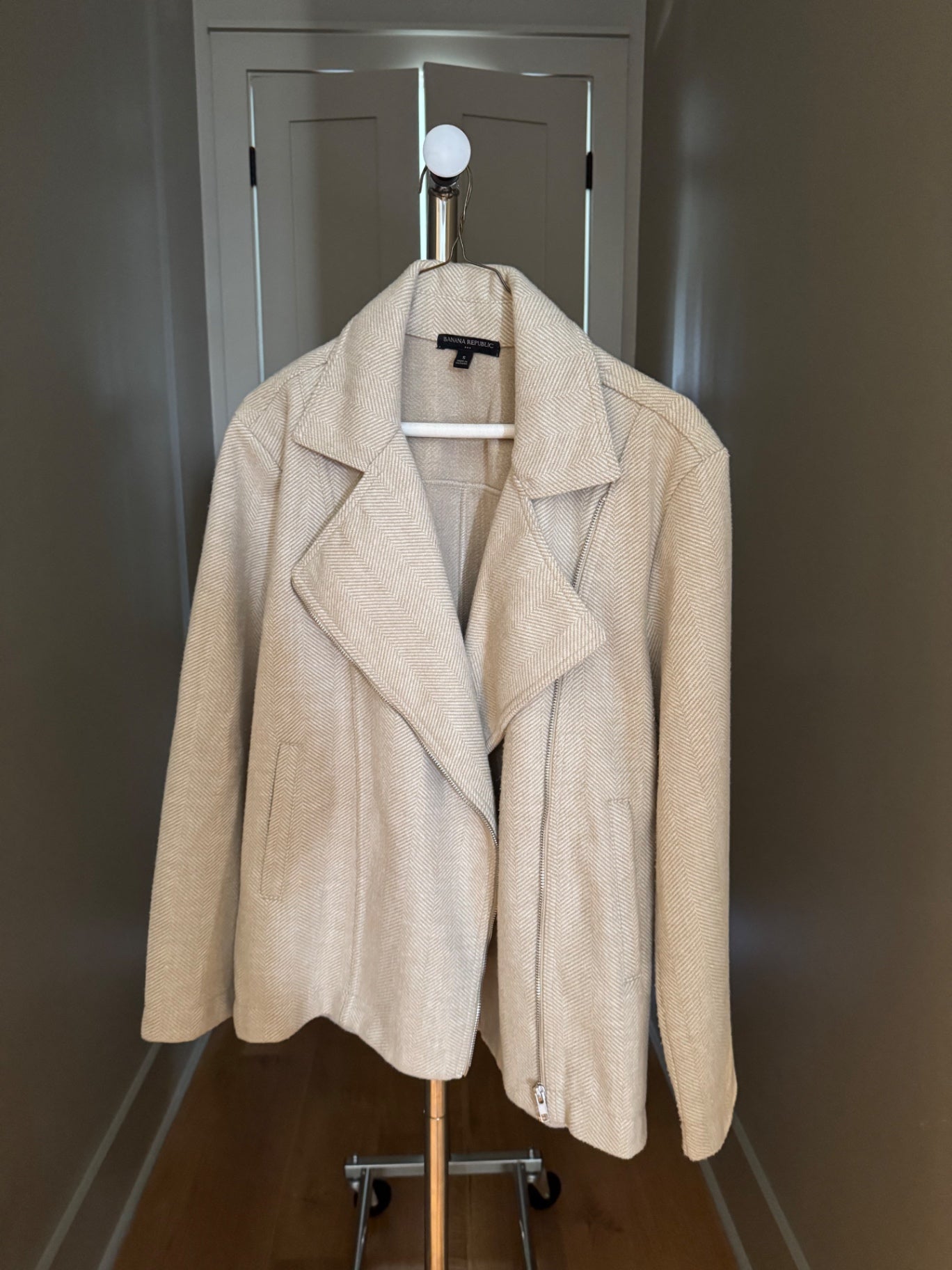 Lindsey Black Jacket small Beige