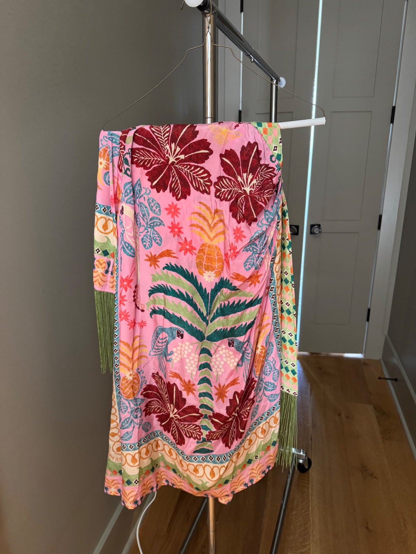 Lindsey Black Dress Small Pink