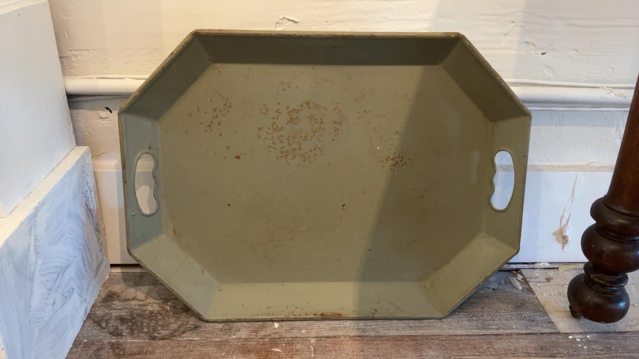 Rustic Sage Serving Tray