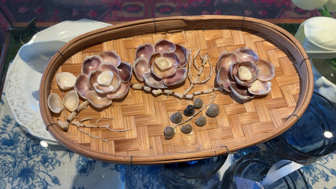 Floral Woven Art