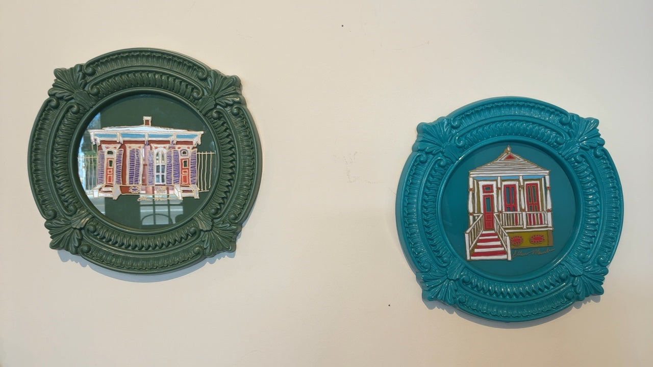Medium Round Painting