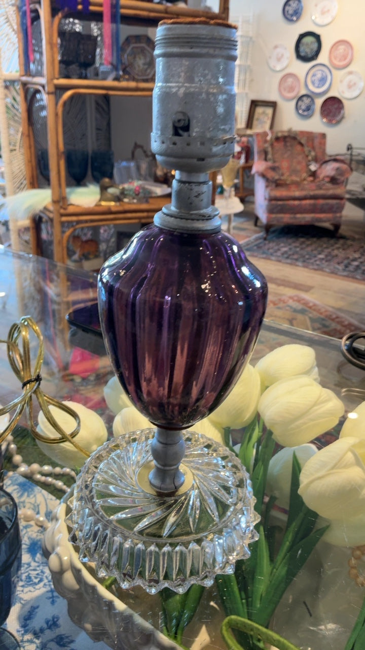 Lighting Purple Lamp