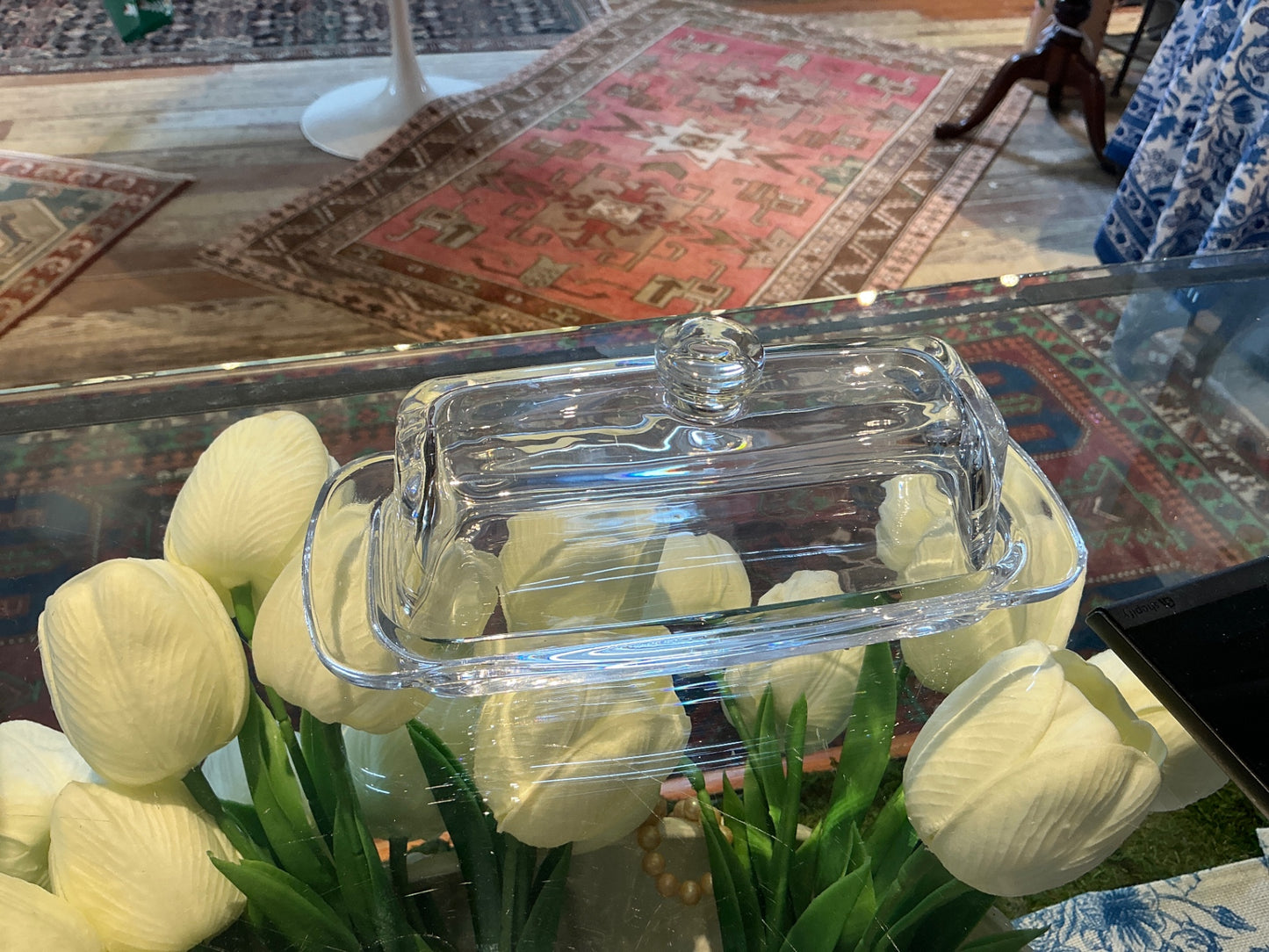 Glass Butter Dish