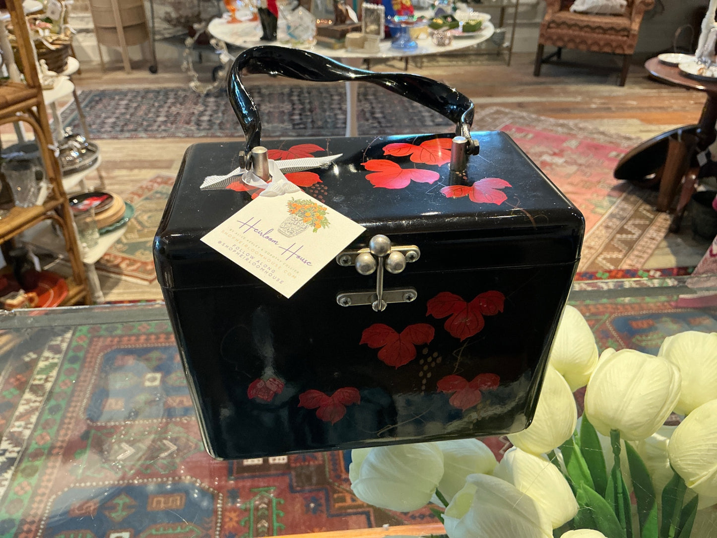 Black & Red Vintage Purse