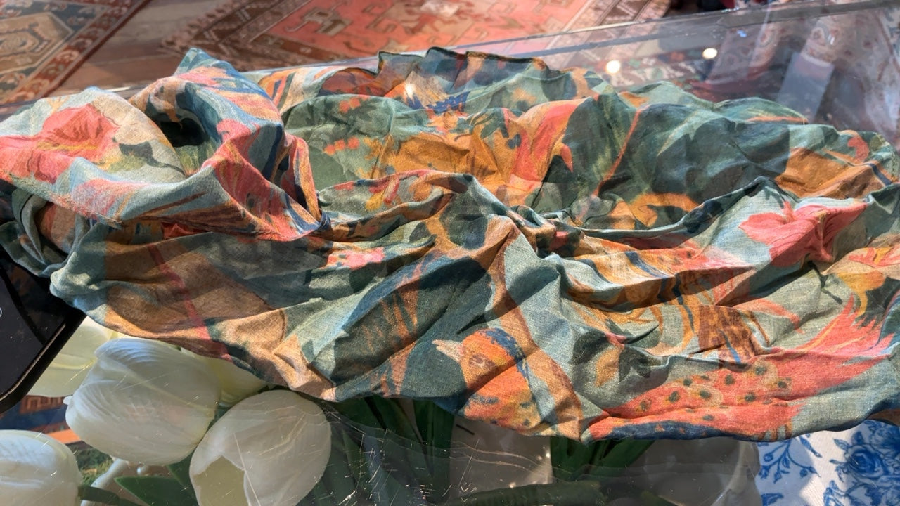 Floral Scarf