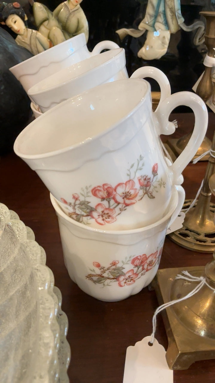 Pink Floral Mug (6 pc)