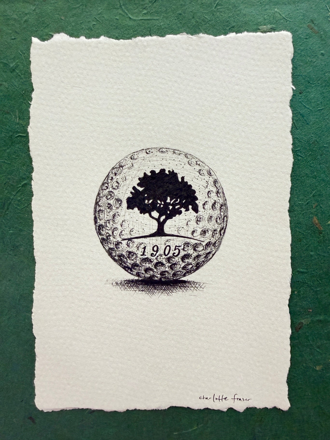 Memphis Country Club Golf Ball