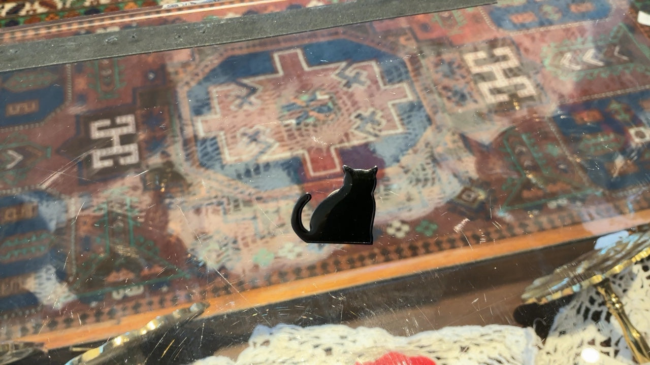 Black Cat Pin