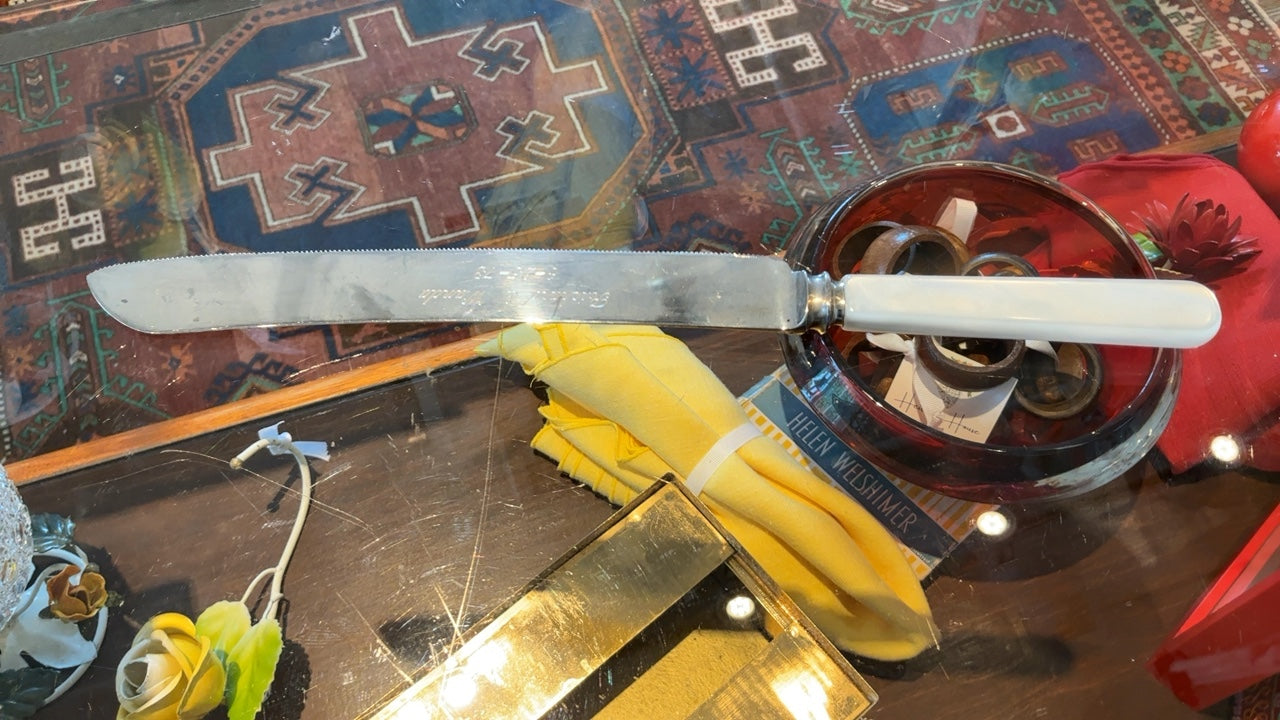 Engraved knife