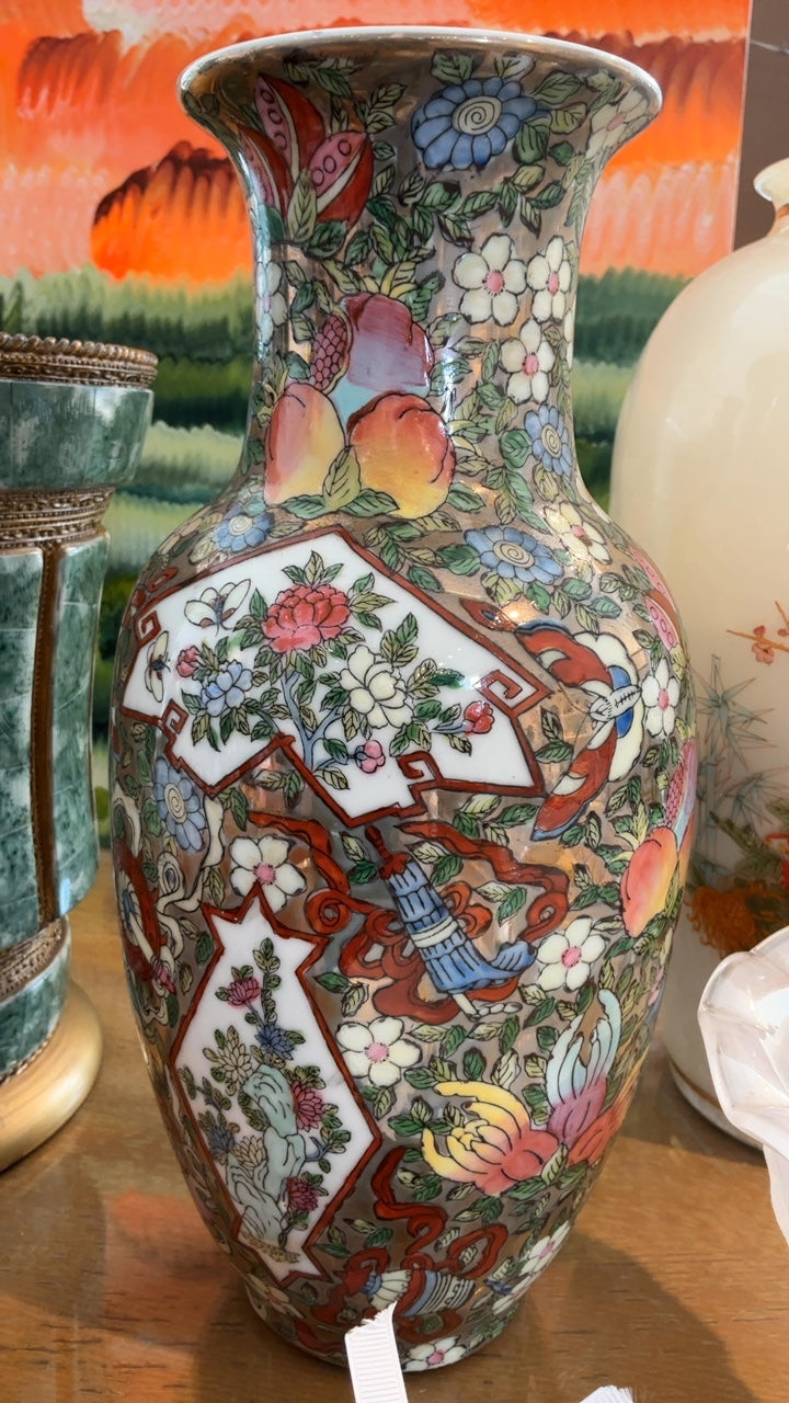 Chinoiserie Vase (12.5”)