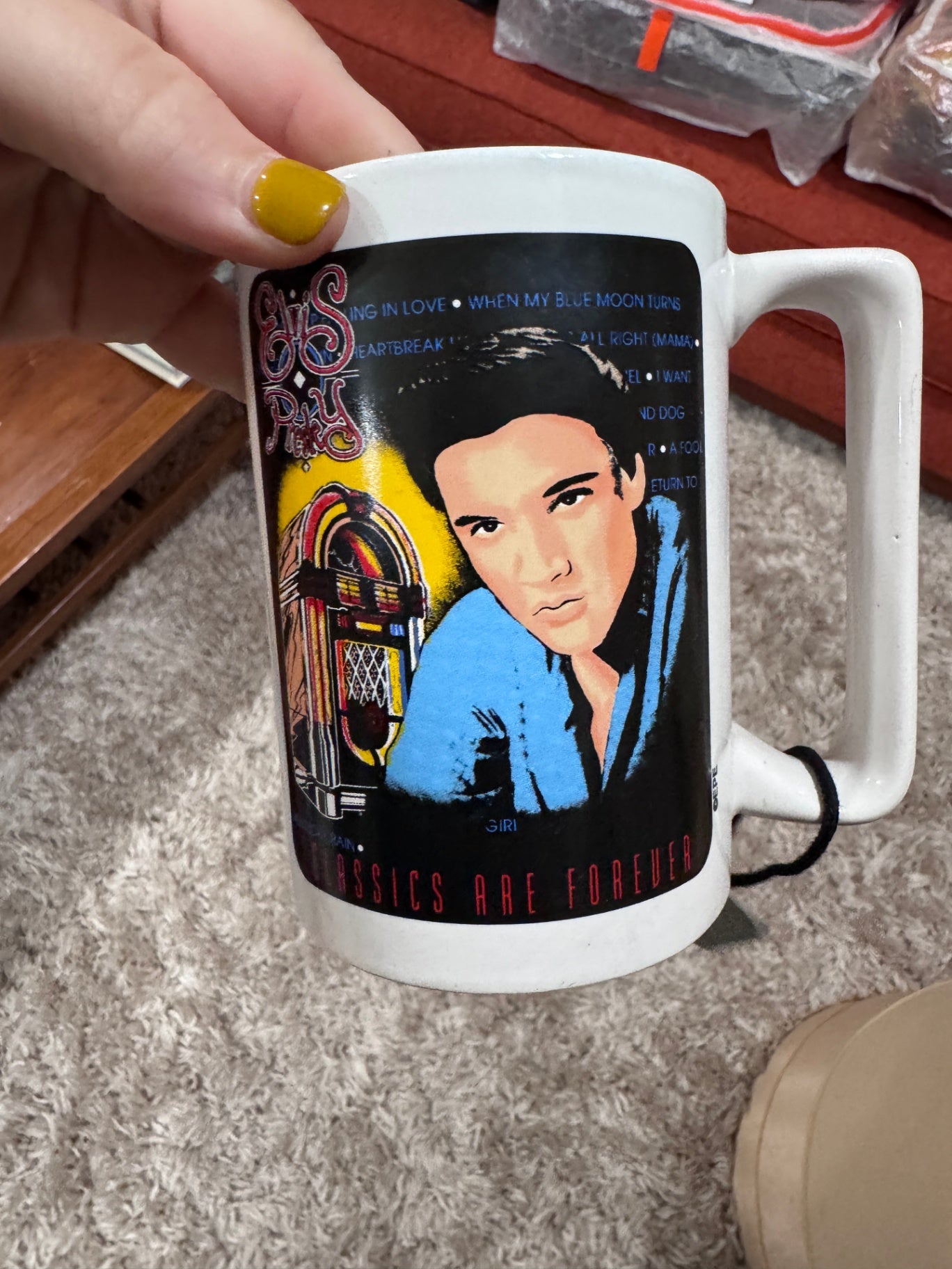 Vintage Elvis Mug