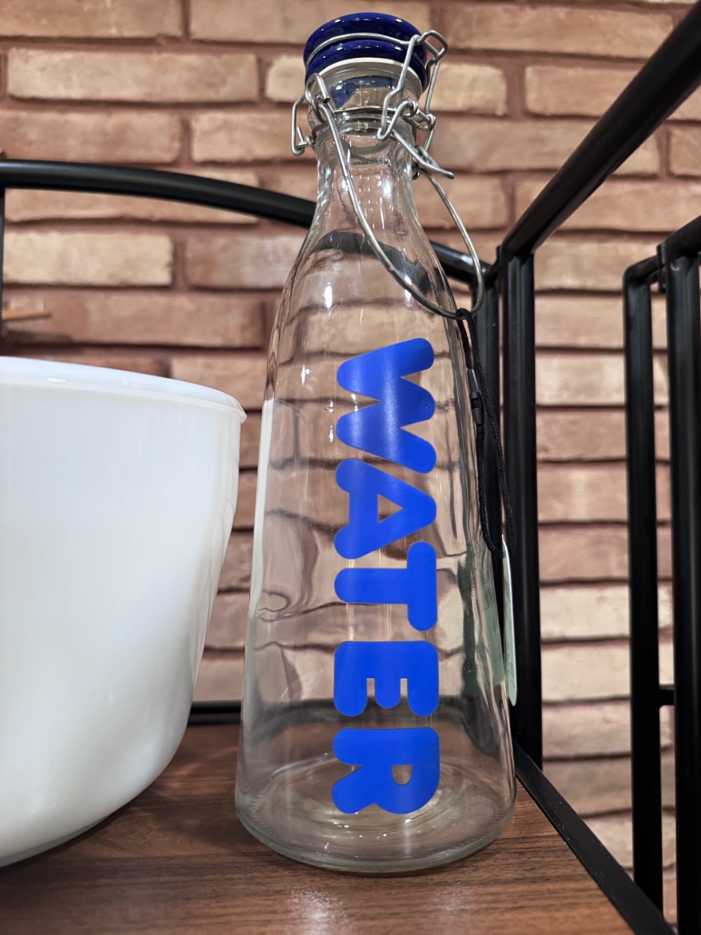 1970s Inspired Retro Water Carafe