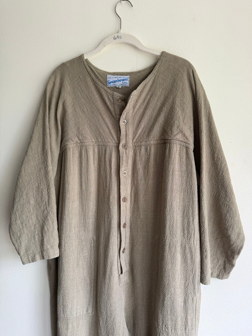 90s cotton harem jumpsuit