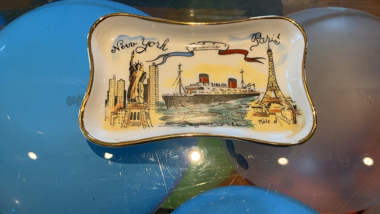 NY to Paris Pin Tray