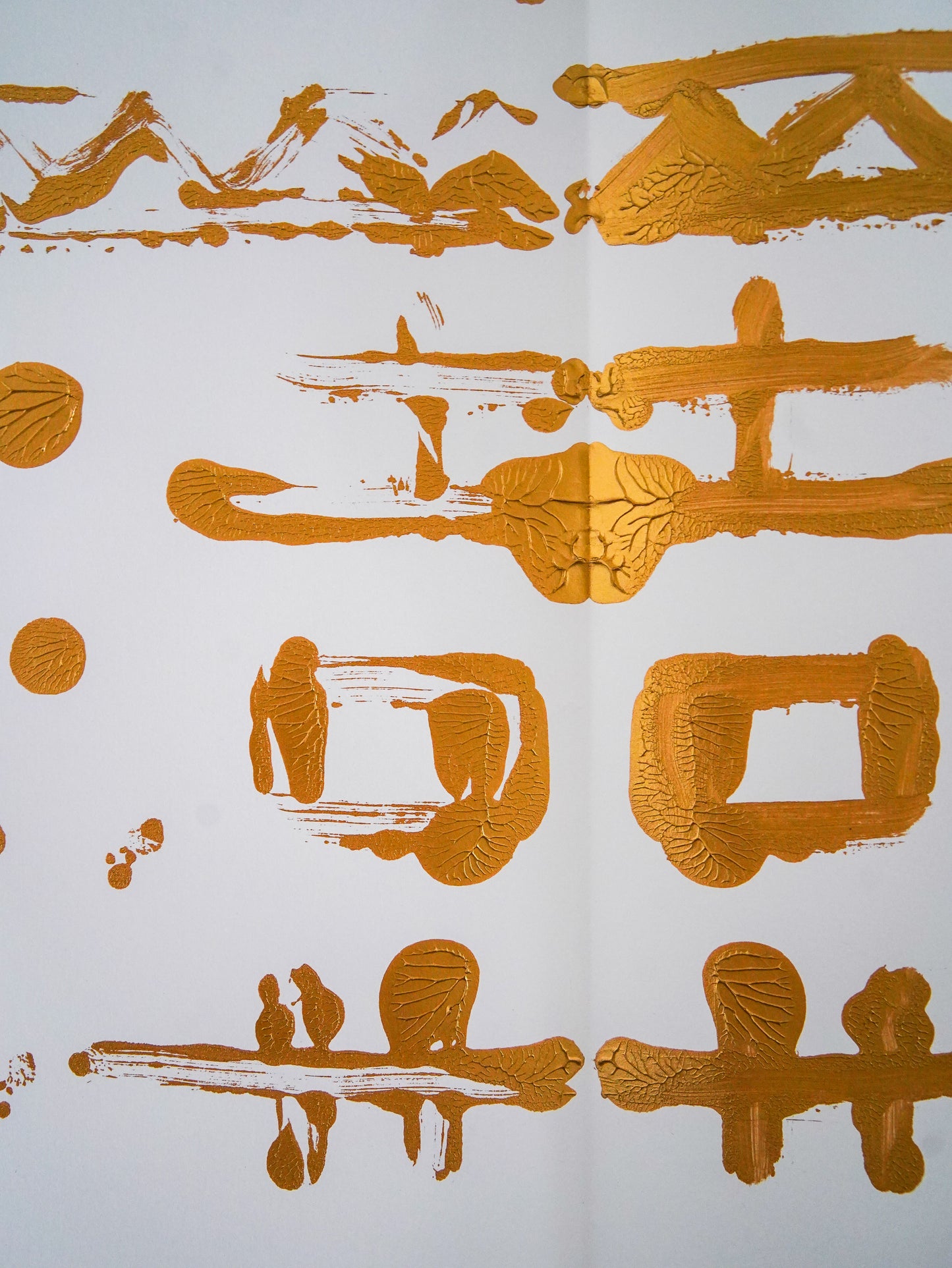 Rorschach Painting on White I