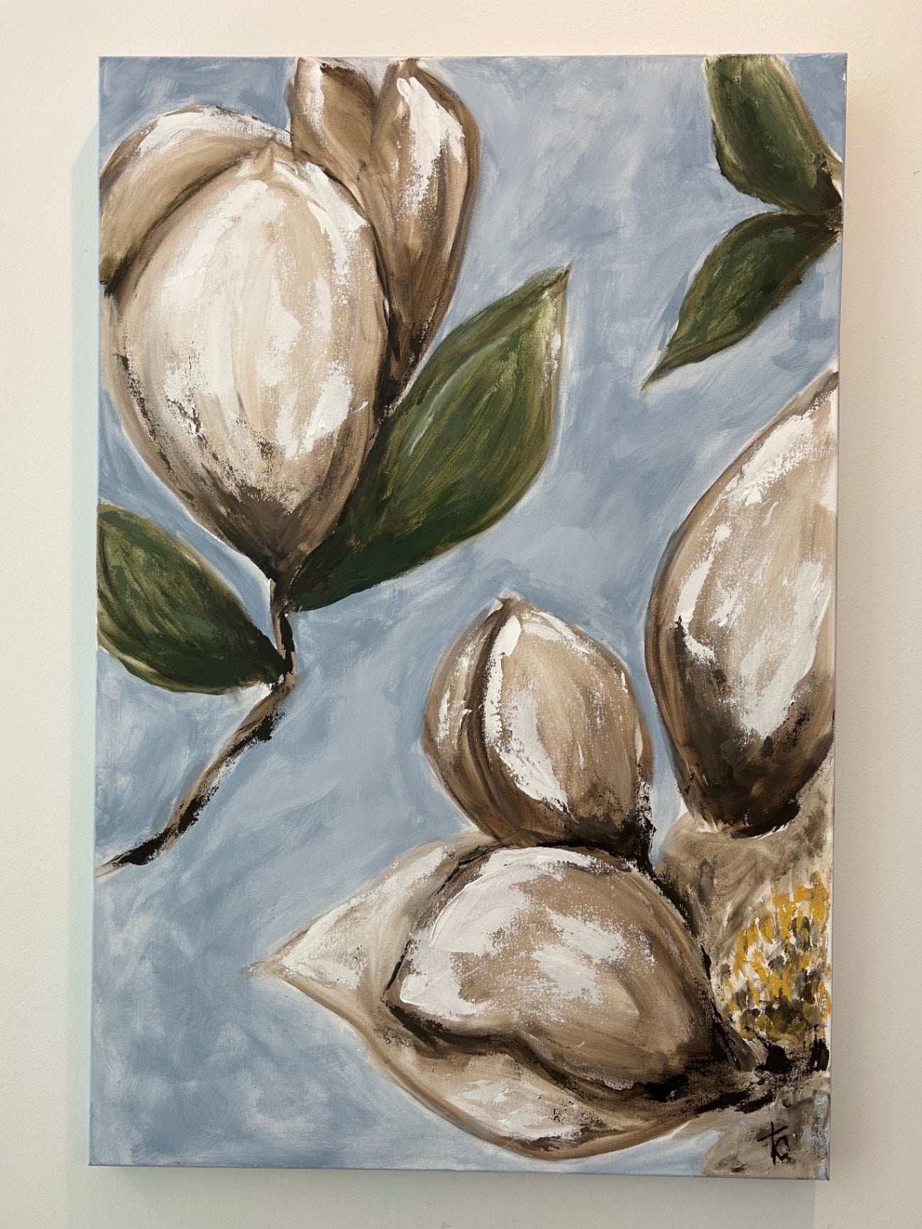 “Southern Memories” by t.c.art, acrylic on canvas, 24x26