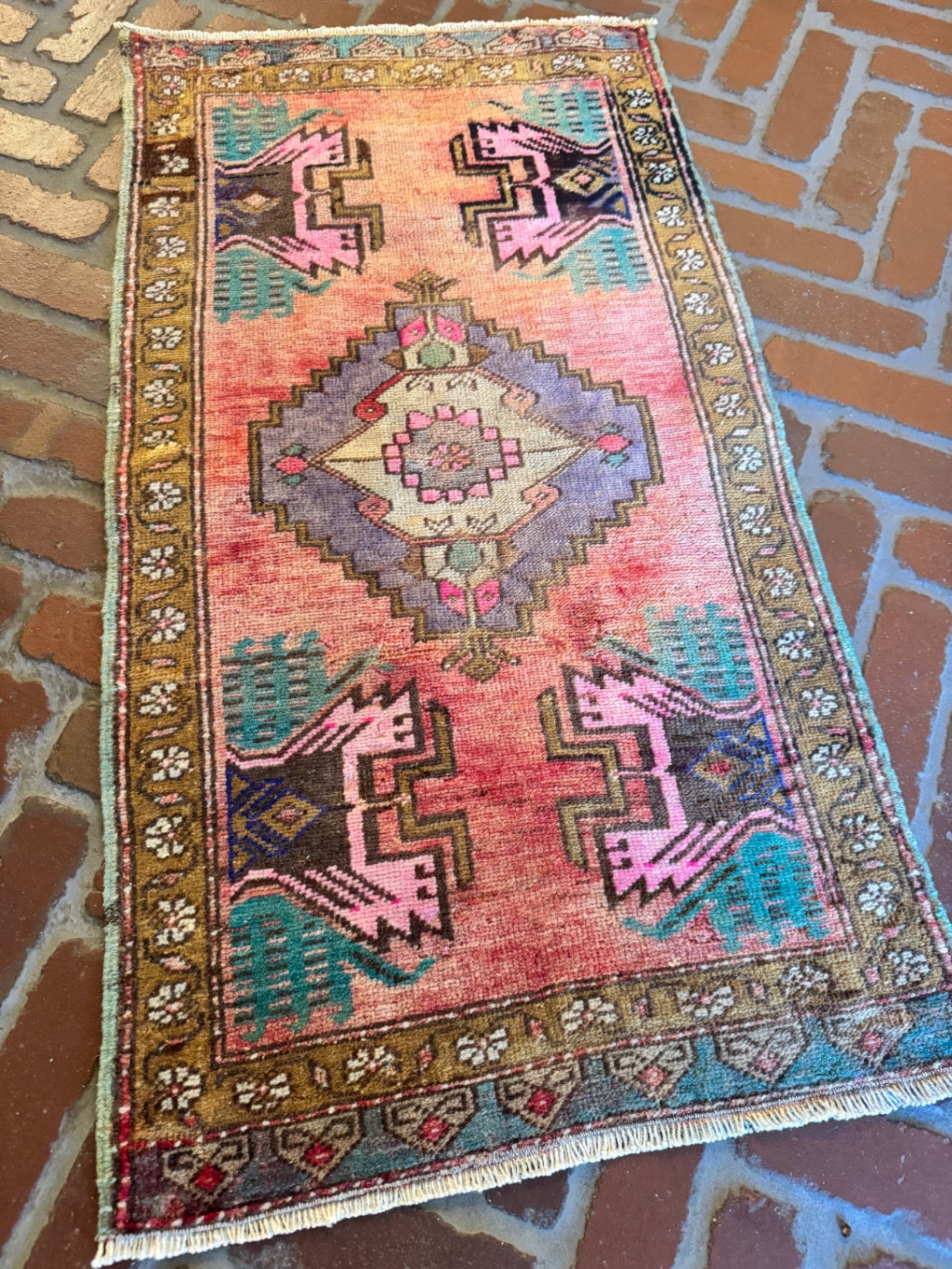 Vintage Turkish Rug