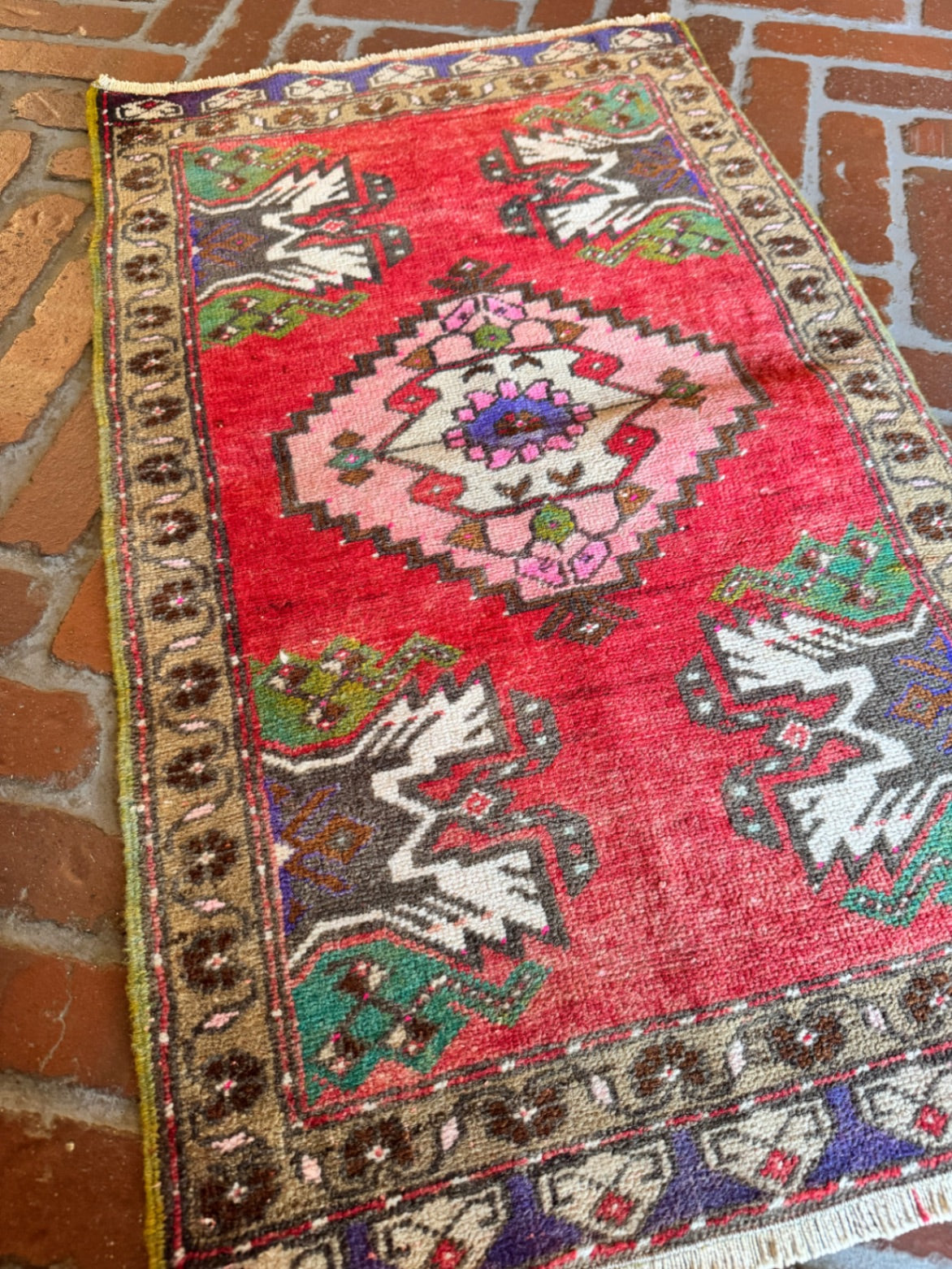 Vintage Turkish Rug
