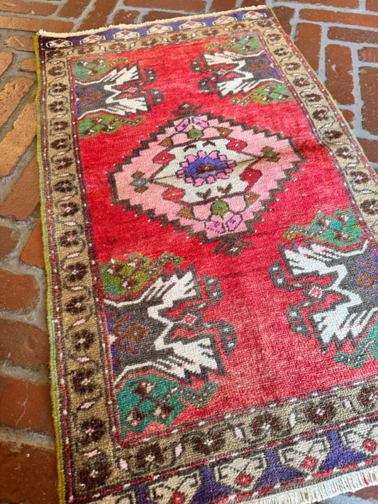 Vintage Turkish Rug