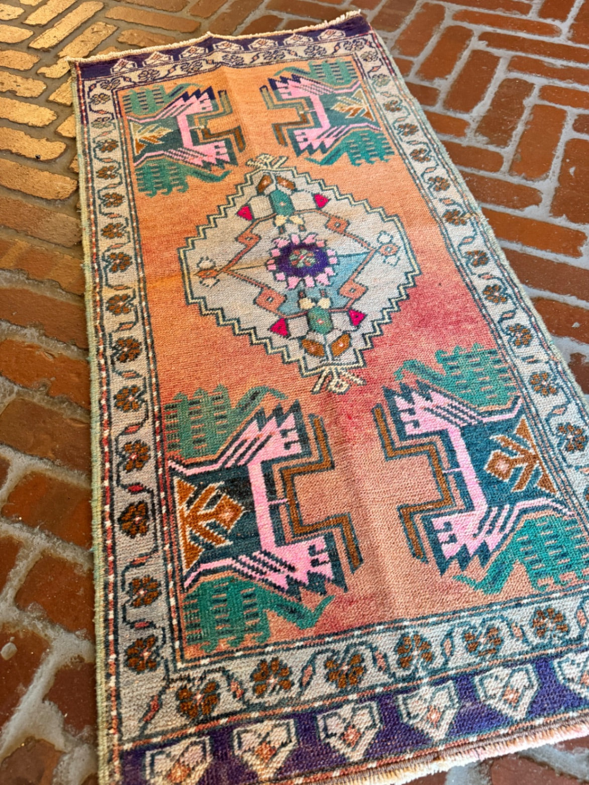 Vintage Turkish Rug