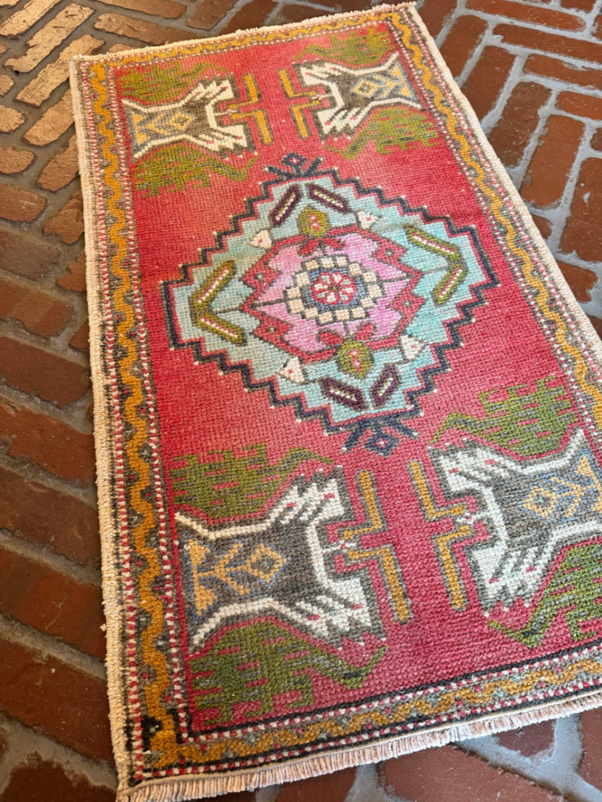 Vintage Turkish Rug