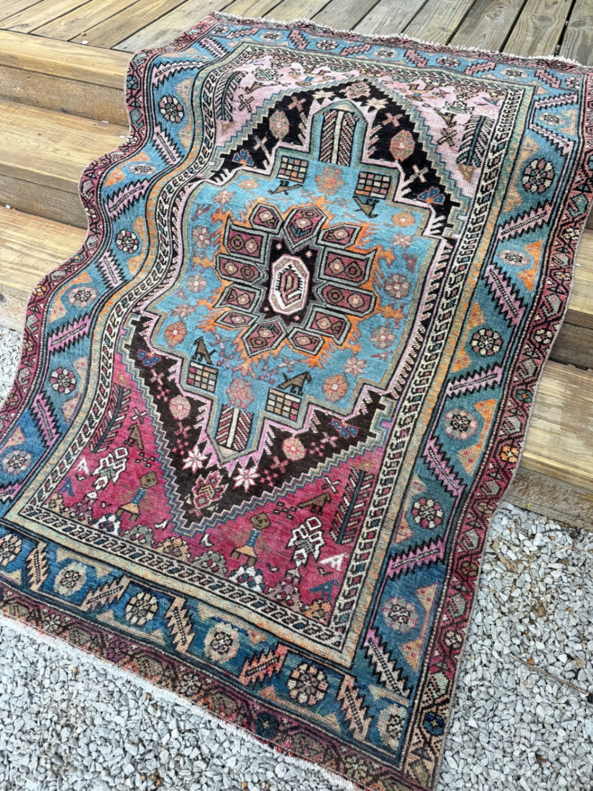 Vintage Turkish Rug