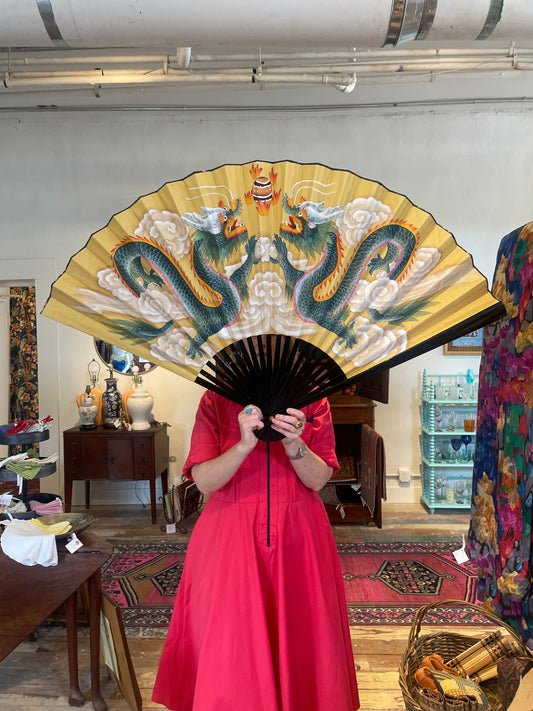 Large Asian Wall Fan