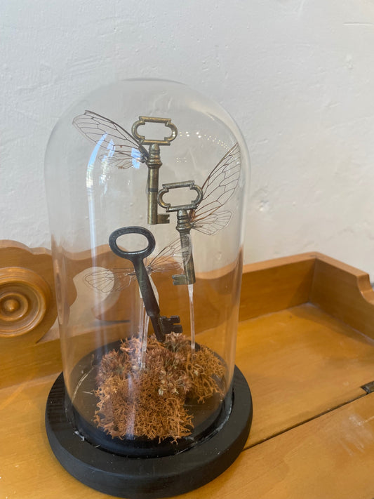 Flying Keys in a Cloche