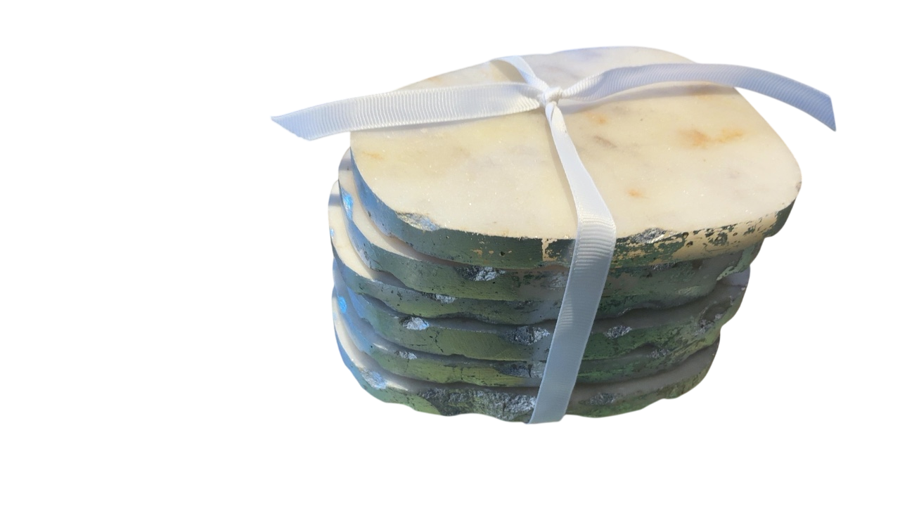 Decorative Object Cream and Silver