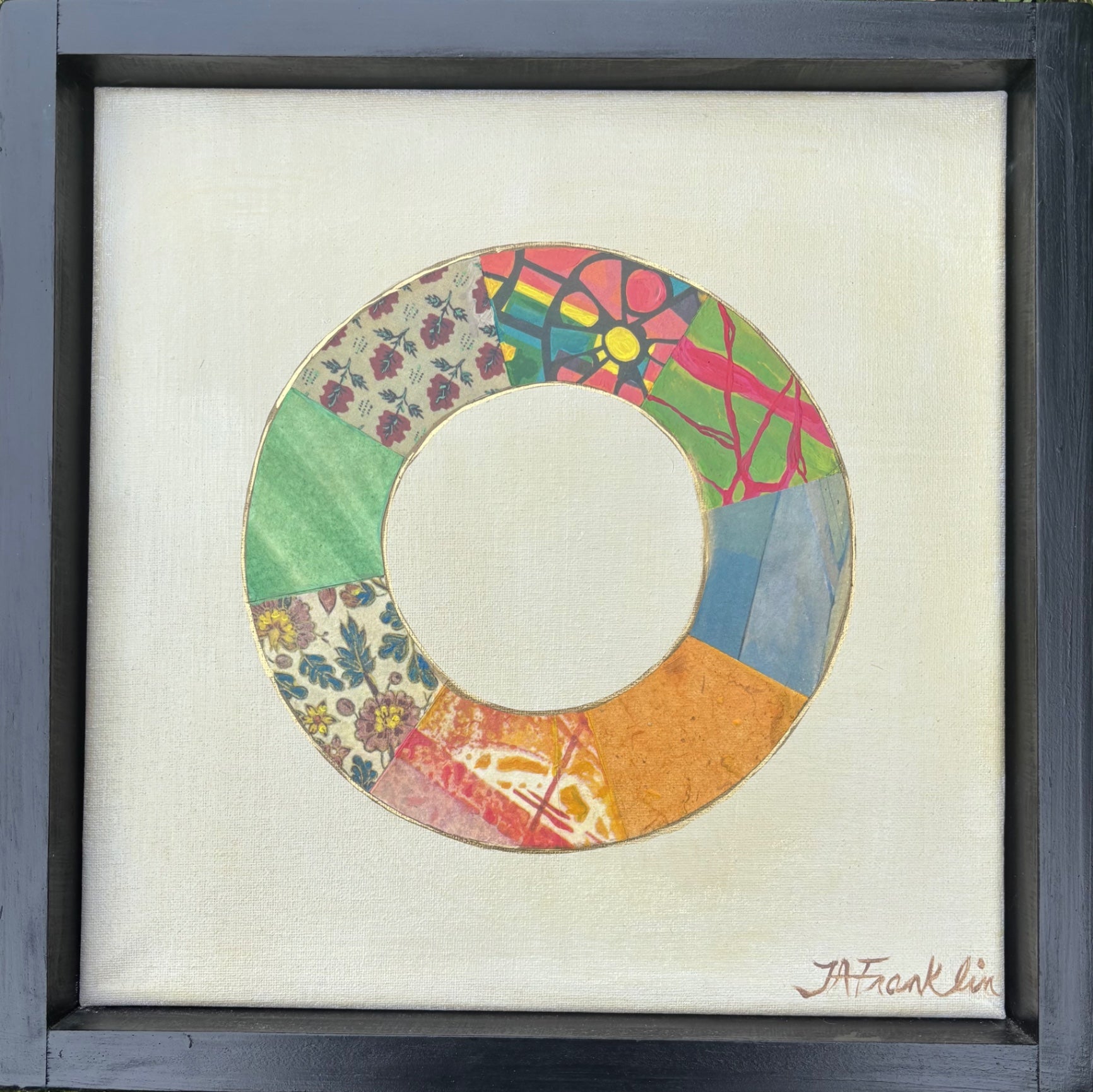 Tricia Franklin Wall Art 14 x 14 Multicolor