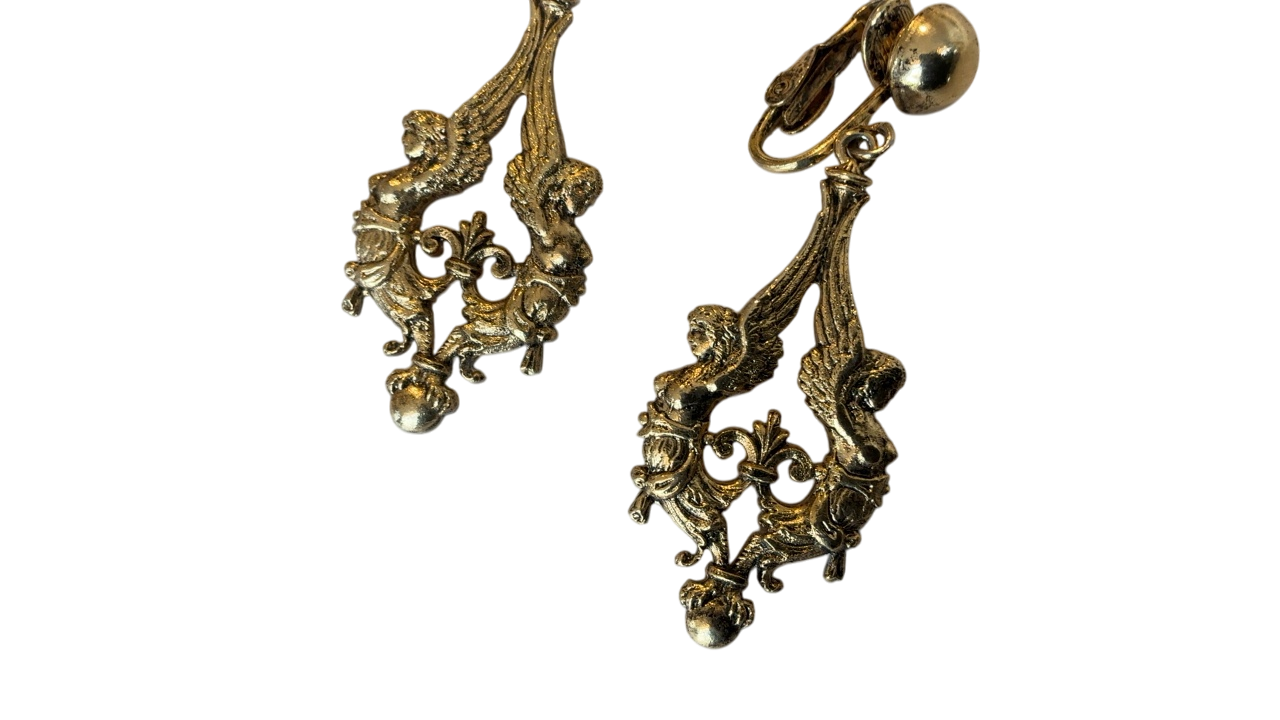 Clip on Earrings - Angels