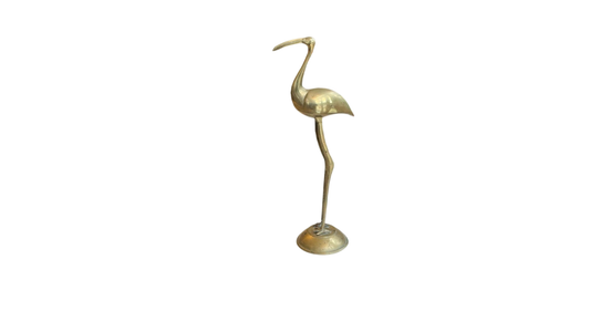 Brass Flamingo