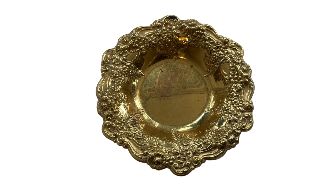 Brass Trinket Dish / Wine Coaster