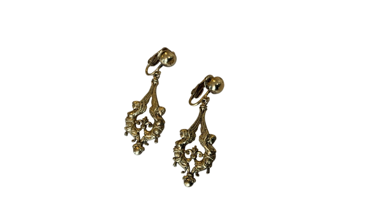 Clip on Earrings - Angels