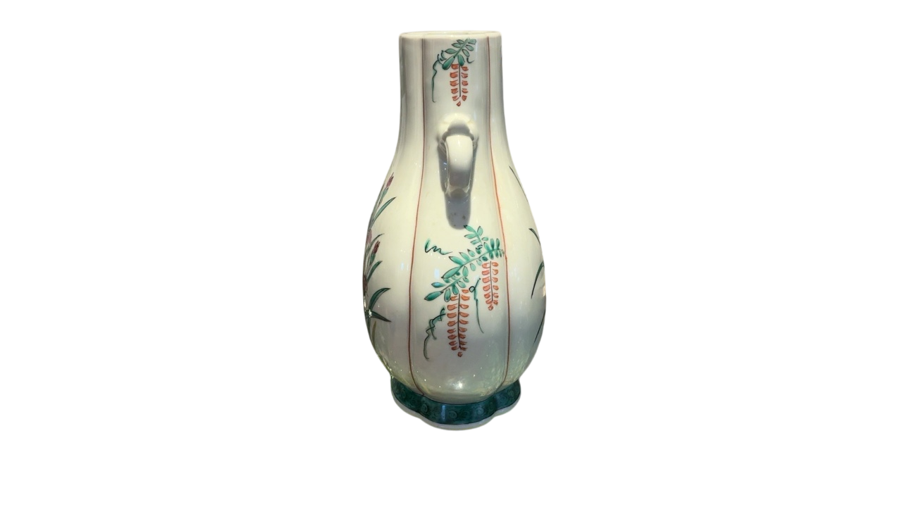 Chinoiserie Vase with Irises 
