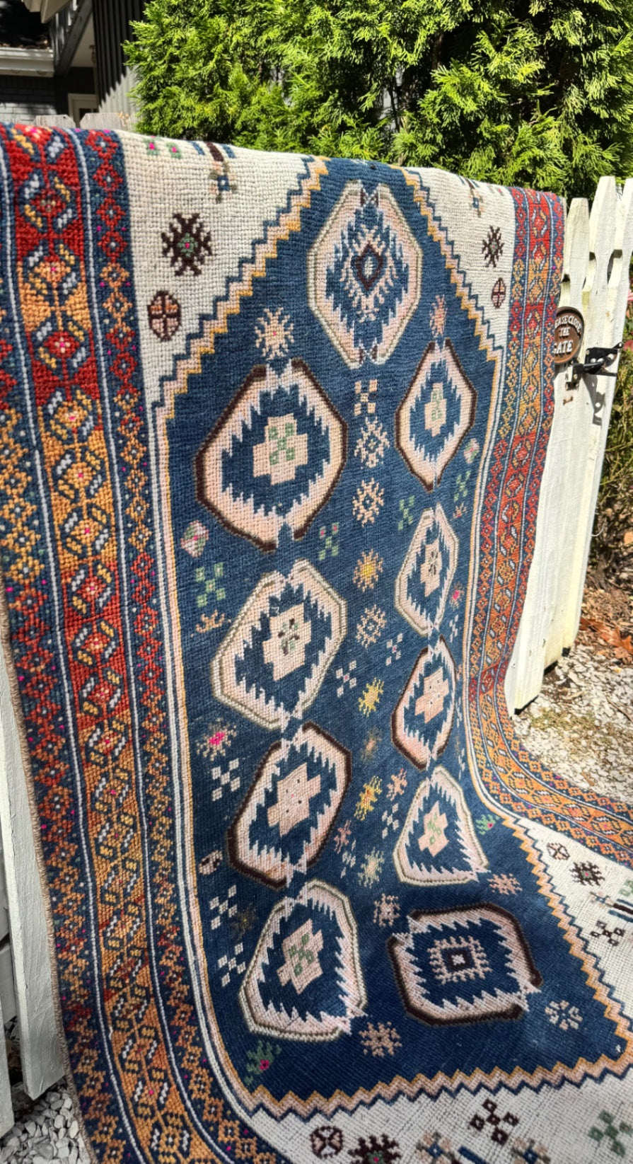 Vintage Rug 6’6” x 3’2”