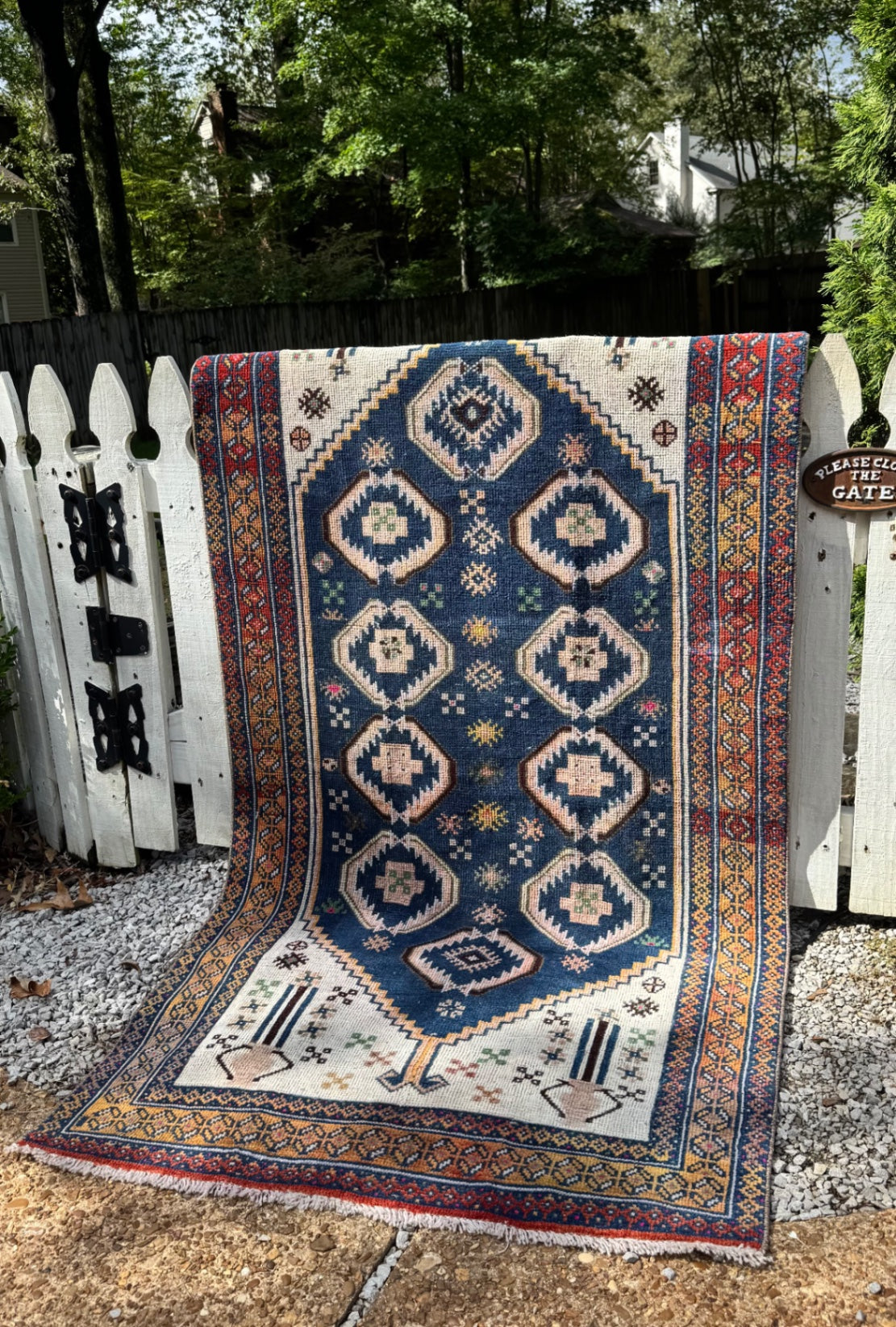 Vintage Rug 6’6” x 3’2”